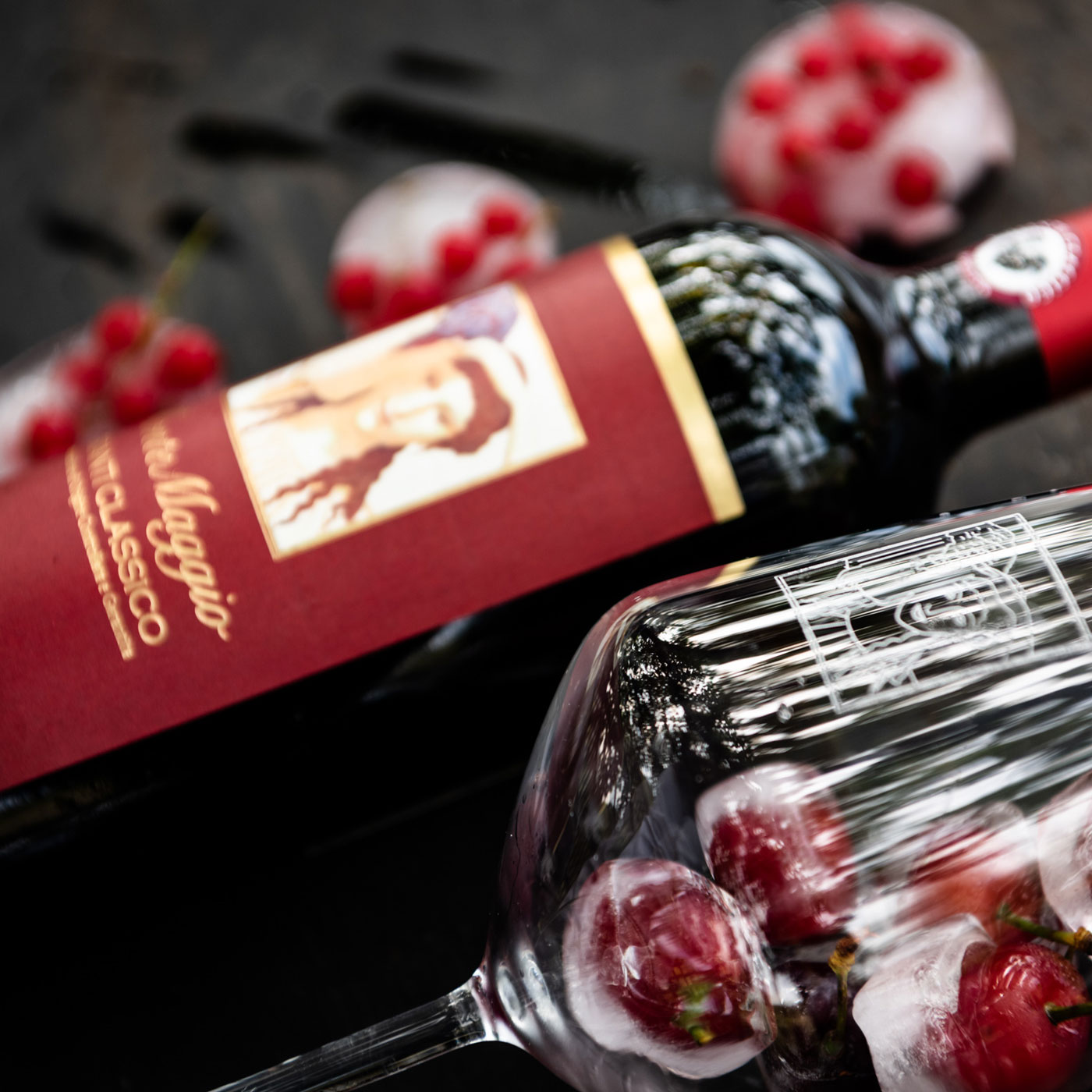 Chianti Classico di Montemaggio is a handcrafted organic red wine