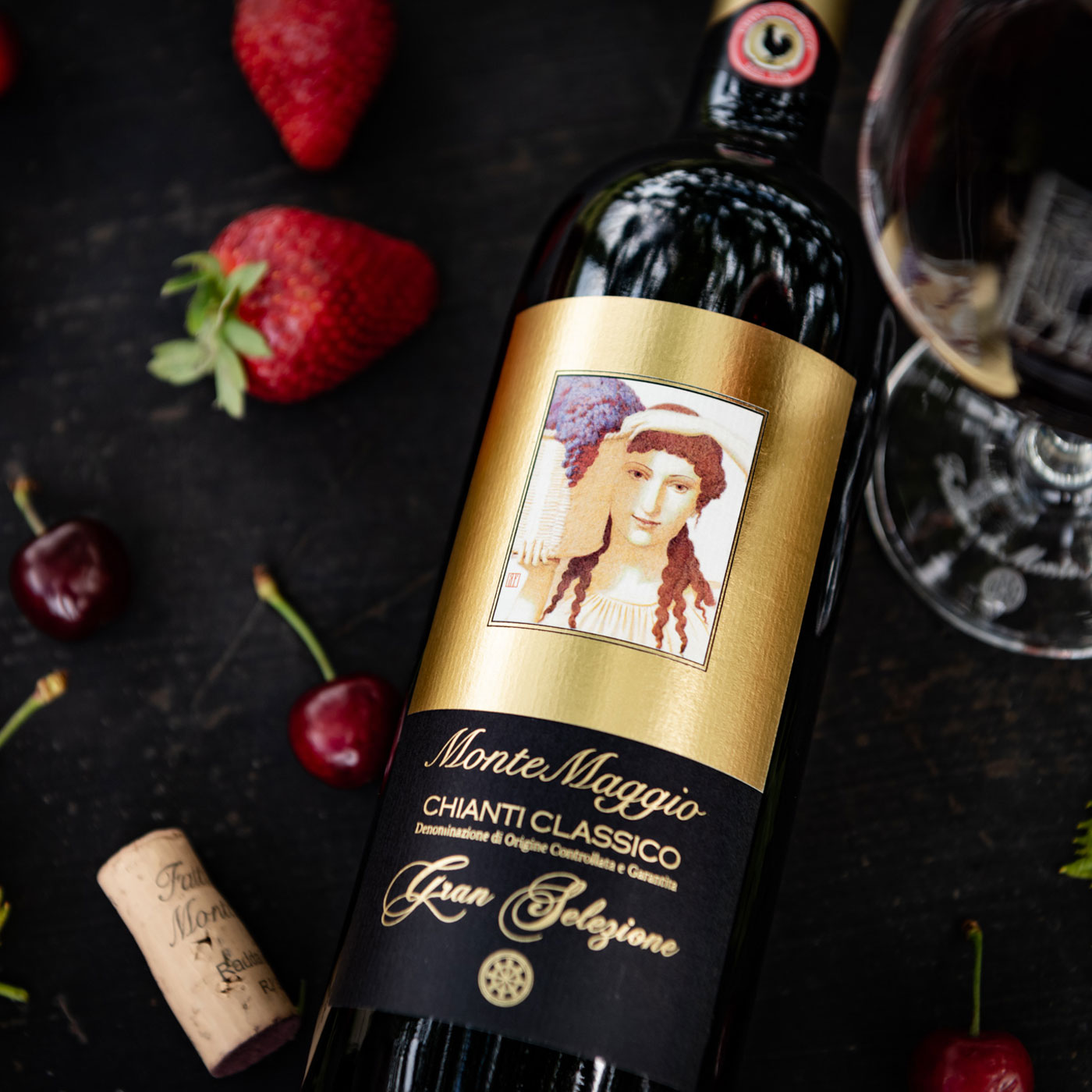 Order this Sangiovese rich elegant wine - Chianti Classico Gran Selezione di Montemaggio