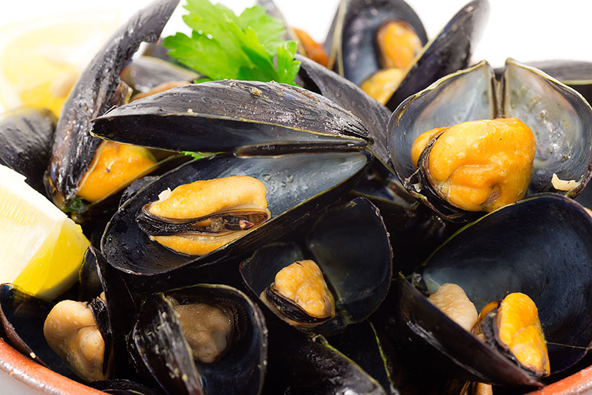 Impepata di cozze (mussels)