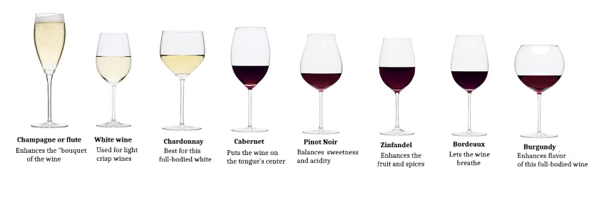 Red vs White Wine Glasses: Differences, Types of Glasses